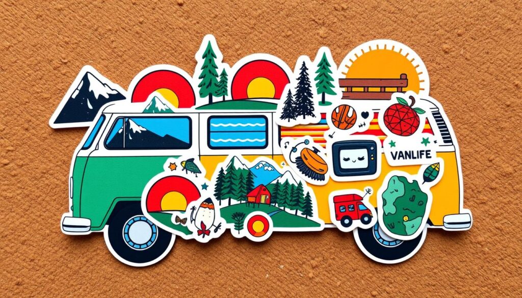 stickers vanlife